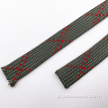 Αντίσταση φλόγας Nomex Fiber Braided Nomex Braided Sleeving